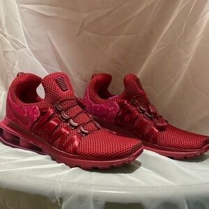 Nike Women's Sneakers Shox 7.5 Wild Cherry Running Shoe Sneakers